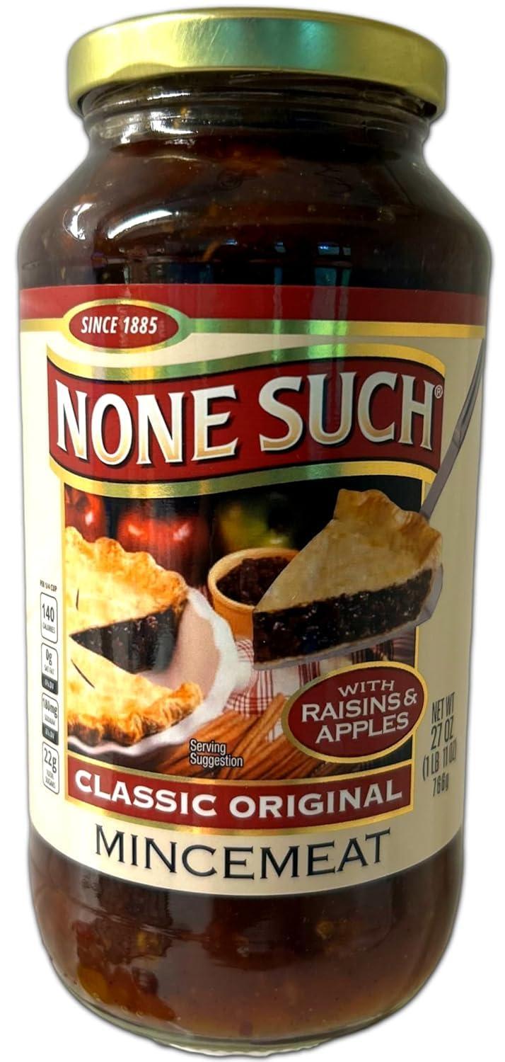 None Such None Such Classic Original Mincemeat with Raisins and Apples, 27 Ounce (Pack of 3)