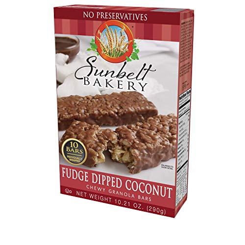 Sunbelt Bakery Sunbelt Bakery Fudge Dipped Coconut Chewy Granola Bars, 50-1.0 OZ Bars (5 Boxes)