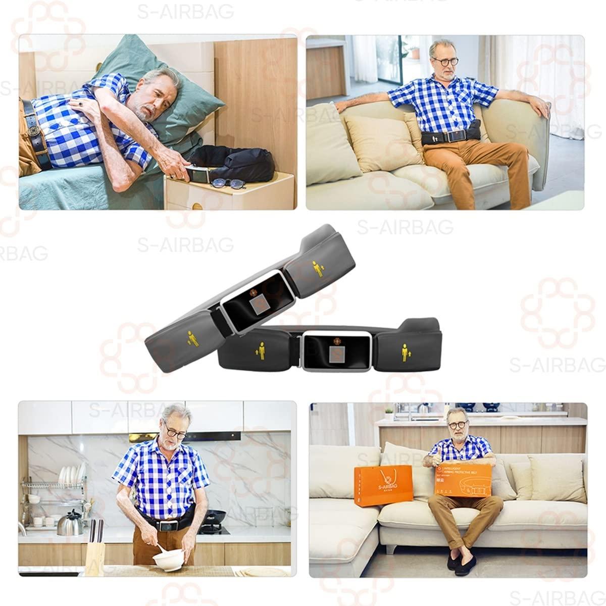 Stoge Smart Airbag Waist Protection Belt, 0.18s Trigger Alarm to Prevent Falls and Injuries, Suitable for Elderly People with Reduced Mobility Body Protection Expert