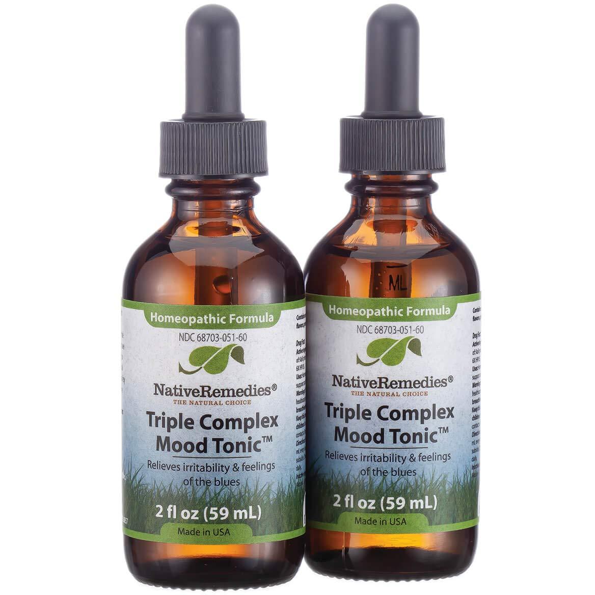 Native Remedies Native Remedies Triple Complex Mood Tonic Relieves Irritability and Feelings of The Blues, 2 Pack