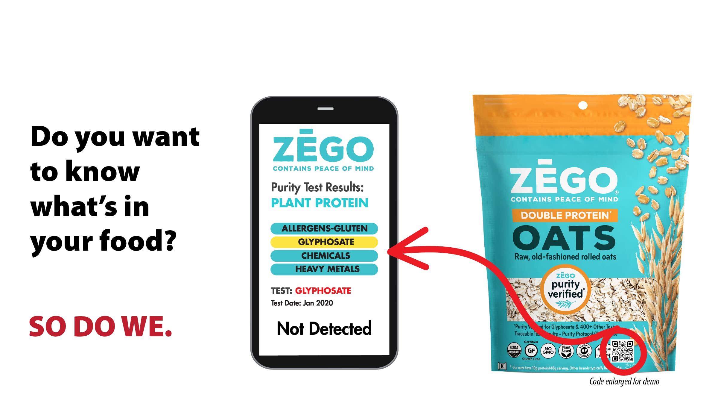 ZEGO ZEGO Foods Organic, Superfood Oatmeal & Muesli, Certified Gluten Free (Cinnamon Twist) 13oz