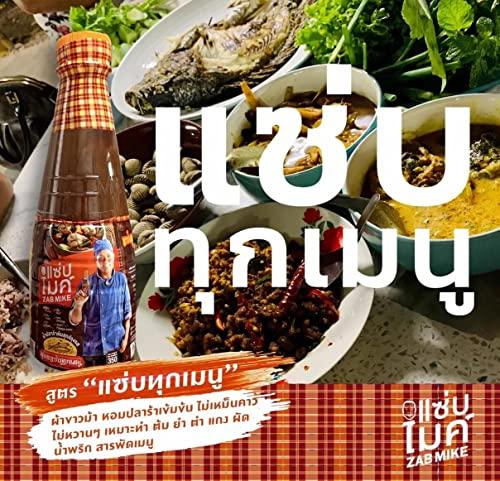 ZAB MIKE USA ZAB MIKE® PASTEURIZED THAI FERMENTED FISH SAUCE, ALL-PURPOSE FORMULA (ZAB-TOOK-MENU)