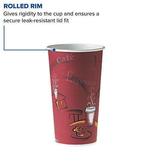 SOLO Solo 420SI-0041 20 oz Bistro SSP Paper Hot Cup (Case of 600)