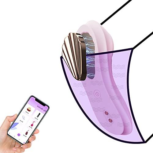 LEBEMPEL Vibrating Panite with APP 2024 Creative Design Adult Travel and Home Tools 10 Modes Multi -Function