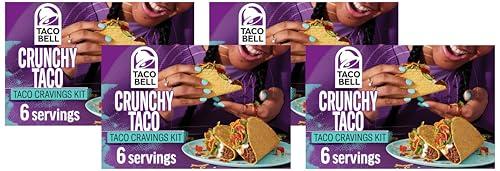 Taco Bell Taco Bell Crunchy Taco Dinner Kit (12 Count per Box) (Pack of 4)