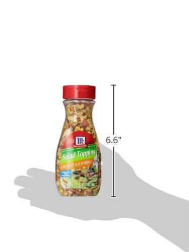 McCormick McCormick, Salad Toppins, Crunchy & Flavorful, 3.75oz Bottle (Pack of 3)