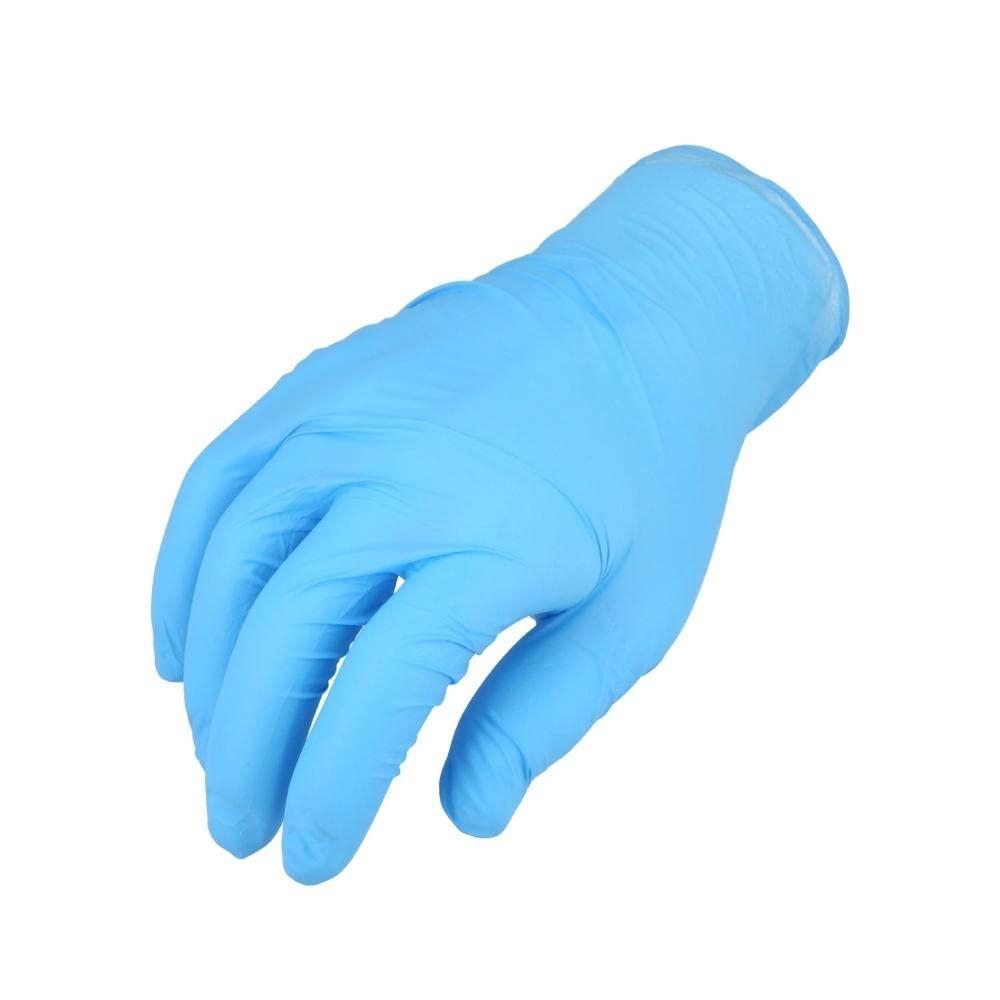 PackagingSuppliesByMail PackagingSuppliesByMail PSBM Nitrile Gloves, Blue, Size Small, 3 Mil, 1000 Count, Powder and Latex Free Disposable Gloves