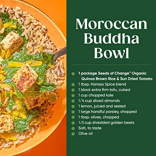 SEEDS OF CHANGE SEEDS OF CHANGE Organic Quinoa & Brown Rice with Sun Dried Tomato, Organic Food, 8.5 OZ Pouch