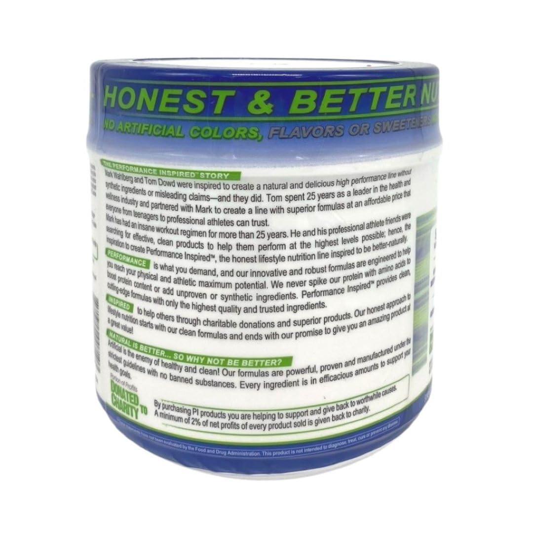 PERFORMANCE INSPIRED PERFORMANCE INSPIRED Nutrition BCAA Powder  5G BCAA with Electrolytes, Taurine & Glutamine  All-Natural Recovery & Clean Formula  Tropical Mango Delight  1.46 lb