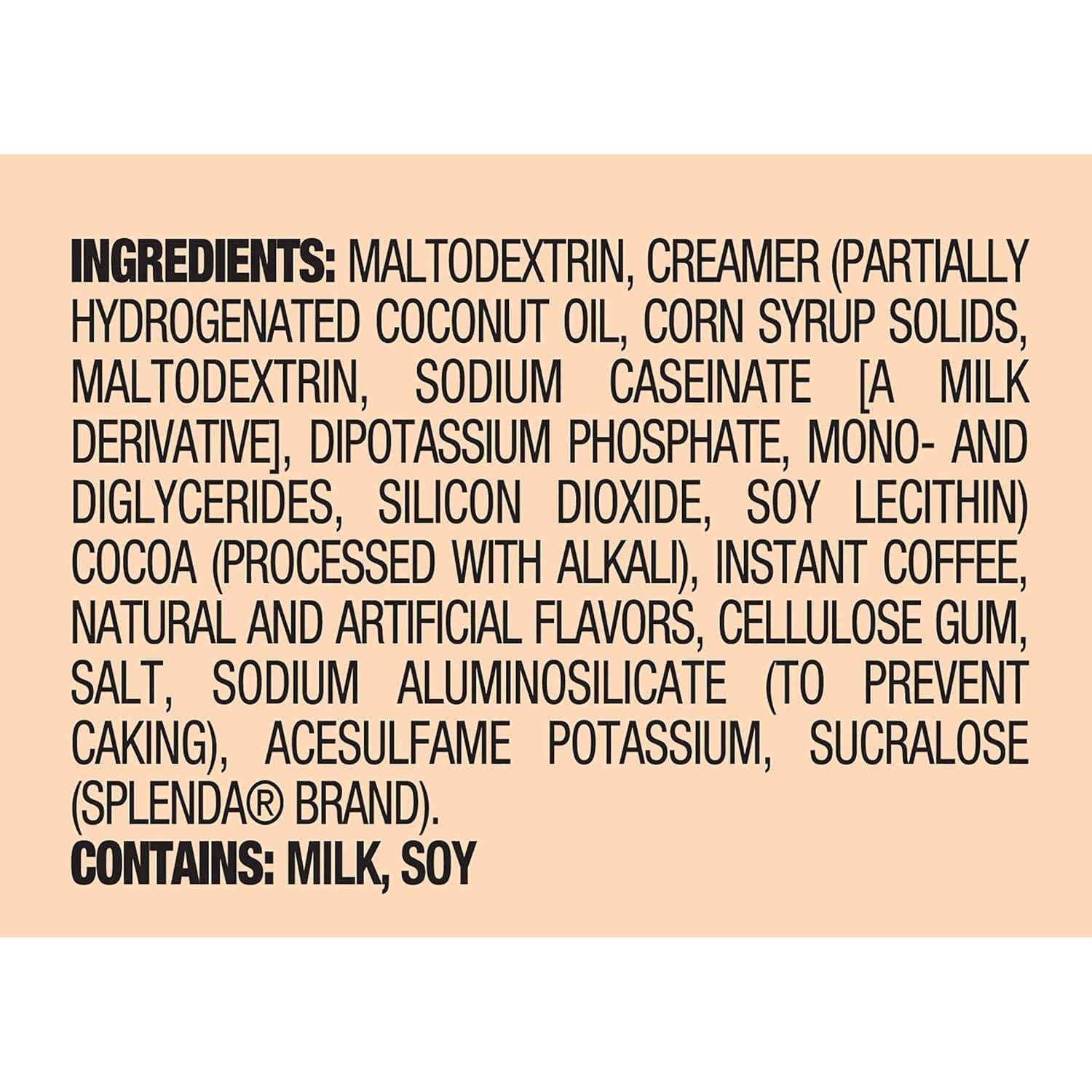 Hills Bros Hills Bros. Flavor Coffee (Sugar-Free Double Mocha, 12 Ounce (Pack of 8)