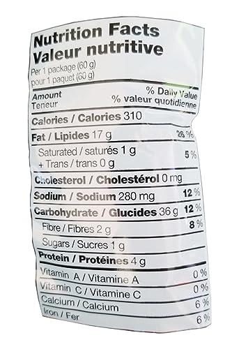 Old Dutch Foods Old Dutch Bar-B-Q Corn Chips 60g/2.1 oz. Bag, (Imported from Canada)