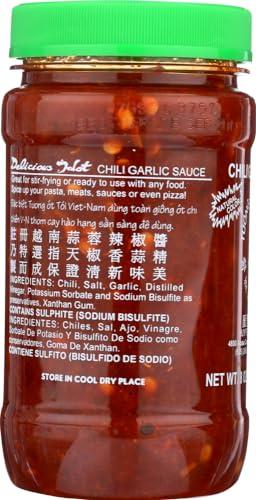 Huy Fong Huy Fong Chili Garlic Sauce (Tuong Ot Toi Viet-Nam) - 8oz [ 24 units]