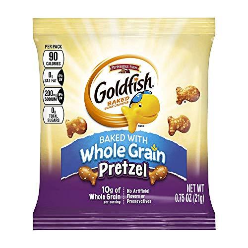 Pepperidge Farm Goldfish Pepperidge Farm Goldfish Whole Grain Snack Crackers, Pretzel, .75 Ounces, Pack of 300