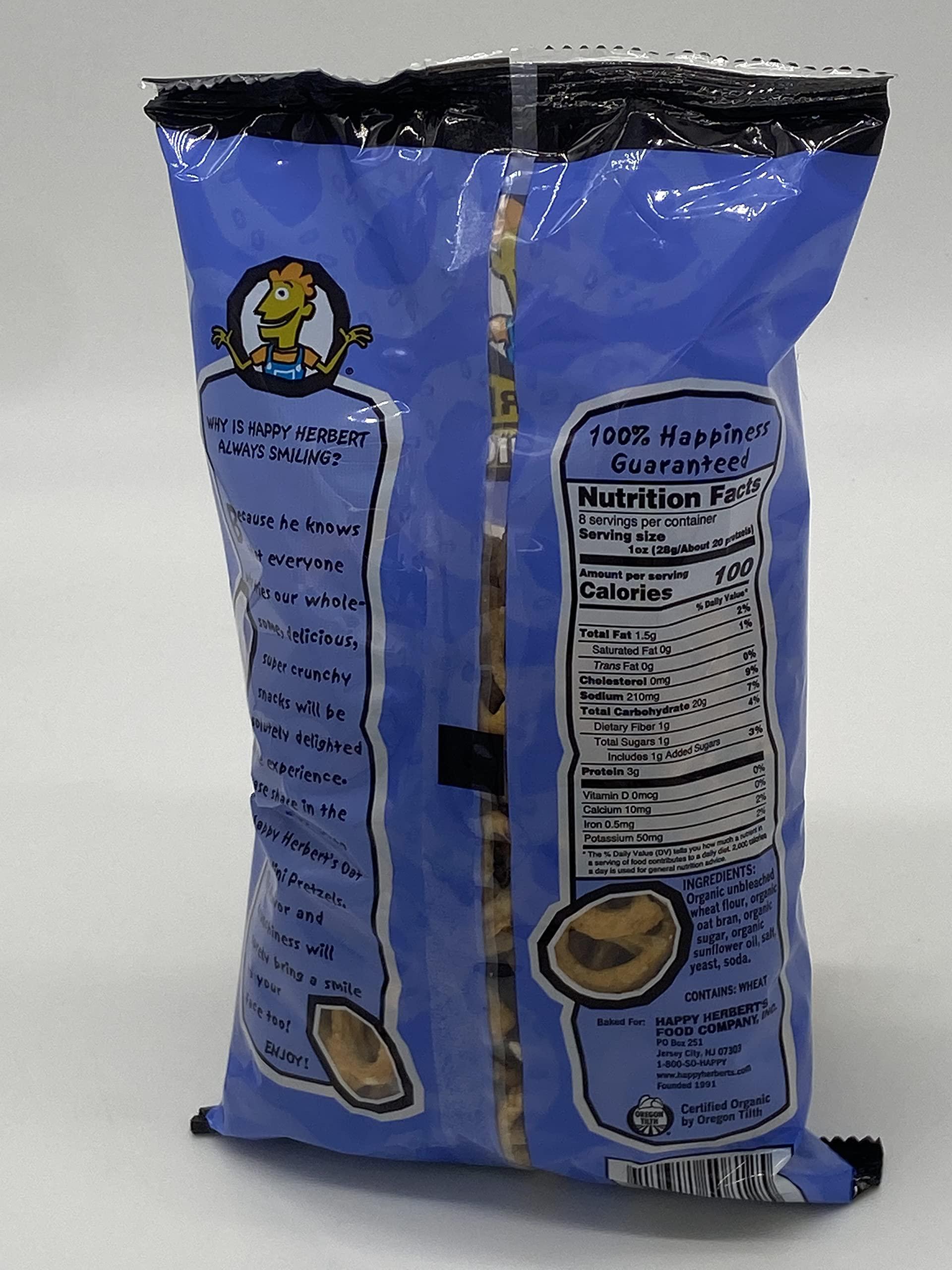 Happy Herberts HAPPY HERBERTS Pretzel Oat Bran, 8 OZ