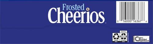 Cheerios Frosted Cheerios, Heart Healthy Cereal, Large Size, 13.5 OZ