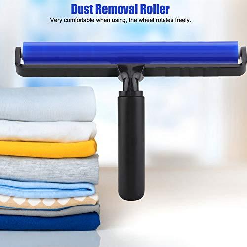 Sutinna Anti-Static Roller, Lint Roller, Dust Removal Manual Cleaner Tool Sticky Roller, for Clothes for Lint(12 inches)