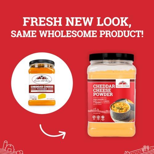 Hoosier Hill Farm Hoosier Hill Farm Cheddar Cheese Powder, Cheese Lovers, 2.5LB (Pack of 1)