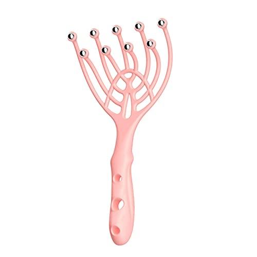 XGZ XGZ Scalp Massager, Head Massager Scalp Stress Relax,Protable Hand Held SPA Head Massager,Nine Claws Head Massager Steel Ball Scalp Roller