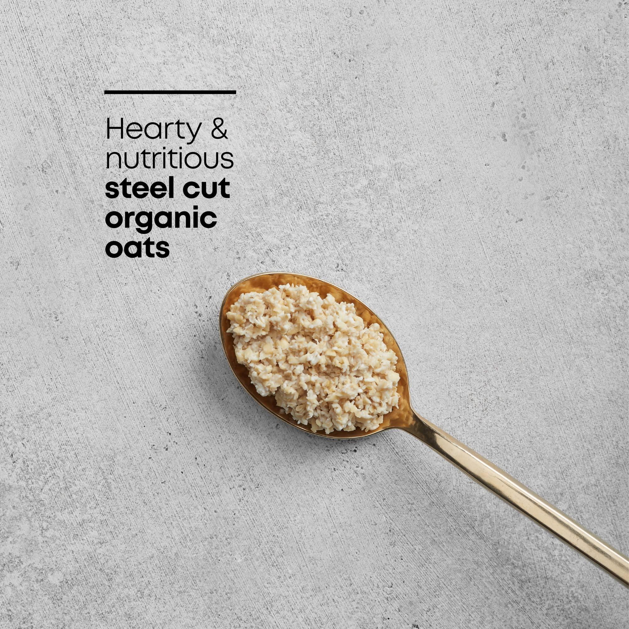 Nature's Path Nature\'s Path Organic Quick Cook Steel Cut Oatmeal, 11.3 oz (Pack of 6), Non-GMO