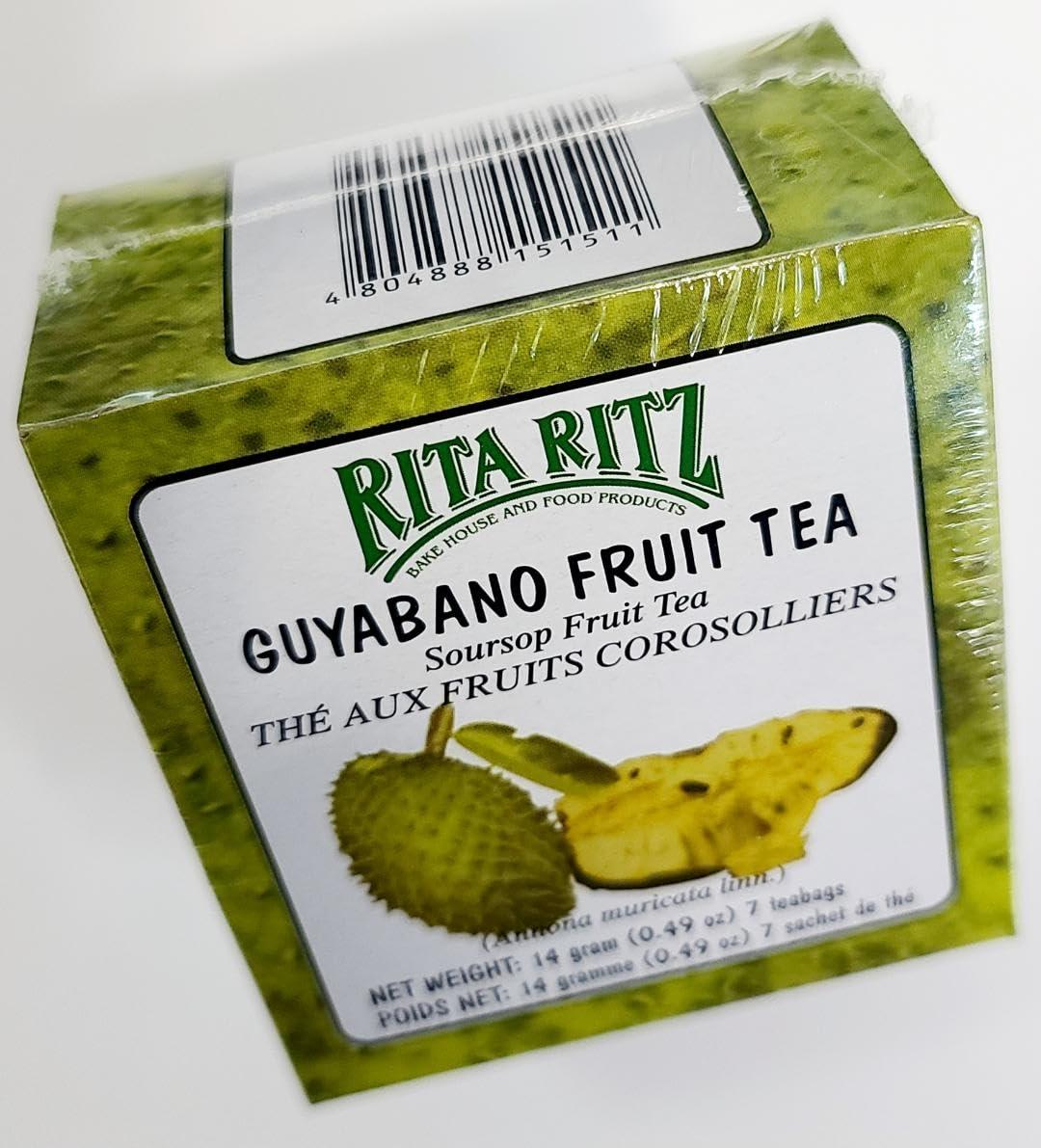 Rita Ritz 3 packs Guyabano Soursop Tea (Guyabano Fruit & Leaves Tea)
