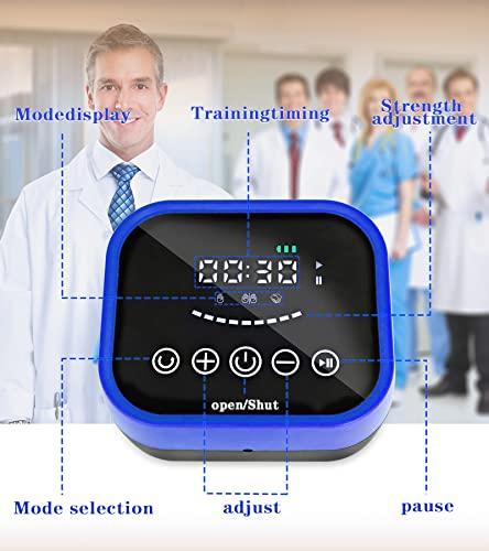 GXXZDN Rehabilitation Robot Gloves Upgrade Hemiplegia Hand Stroke Recovery Equipment with USB Chargeable and Strength Adjustment,Finger Hand Exercise Recovery Equipment (Left Hand S)