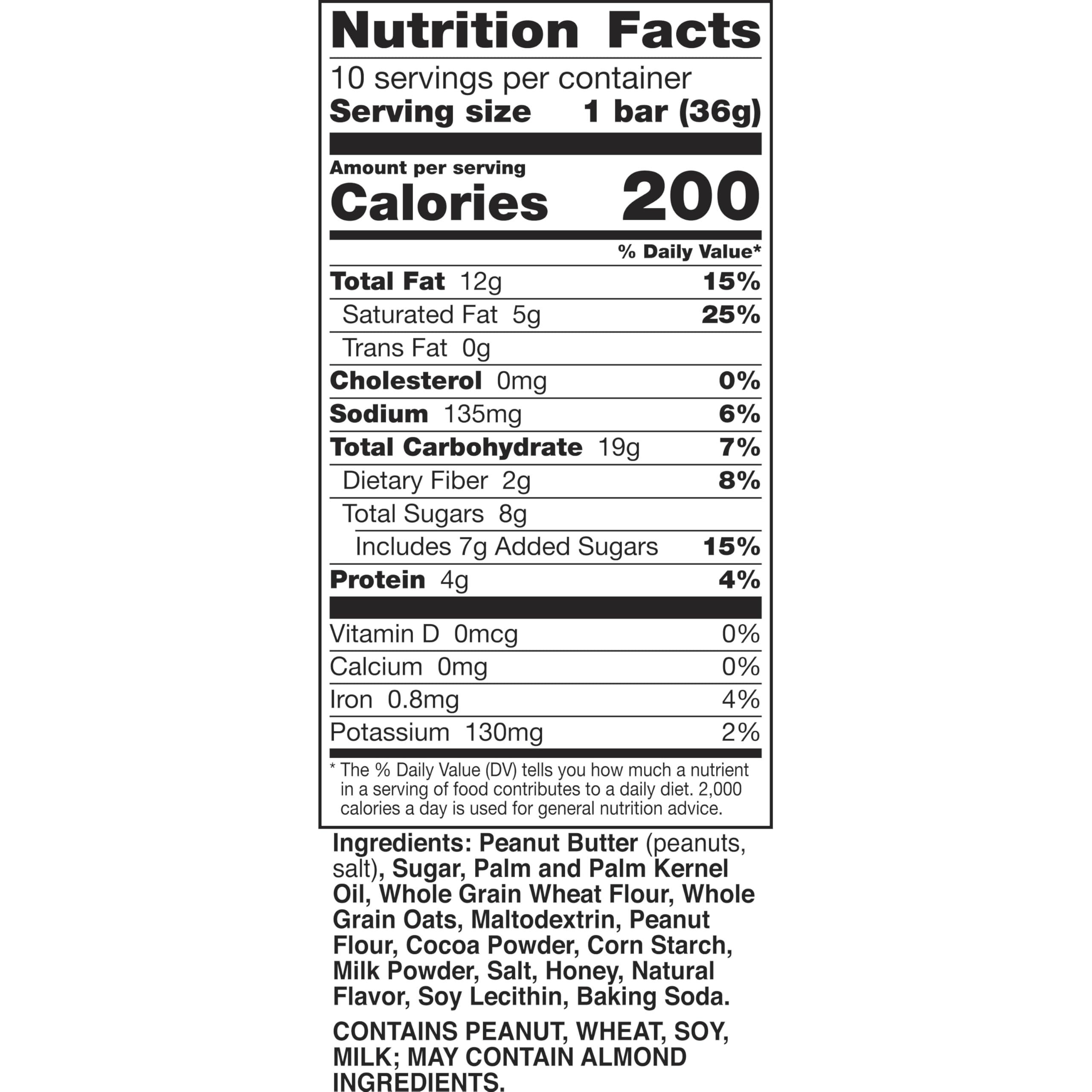 Nature Valley Nature Valley Wafer Bars, Peanut Butter Chocolate Flavored Snacks, 10 Bars, 13 OZ