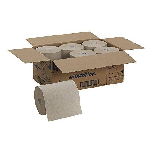 Georgia-Pacific Georgia-Pacific enMotion 894-80-1 800' Length x 10" Width, High Capacity Touchless Roll Towel, Brown (1 Roll of 800')