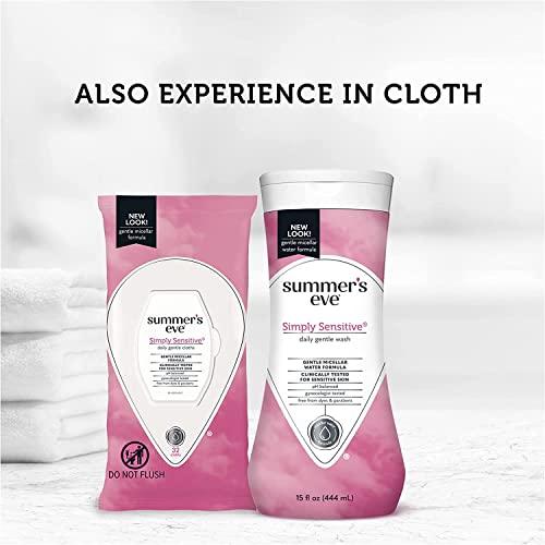 Summer's Eve Summer's Eve Cleansing Wash | 15 Ounce | (Pack of 3) and Summer's Eve Freshening Spray | Ultra | 2 oz Size | Pack of 3 | pH Balanced, Dermatologist & Gynecologist Tested