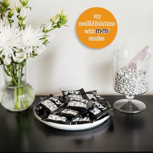 M&M'S M&MS Graduation-Themed M&M\'S Individual Packs with YAY! Congrats Icons, For Graduation Party Favors, Decorations, Congratulations Decorations, and More (30 Pack)