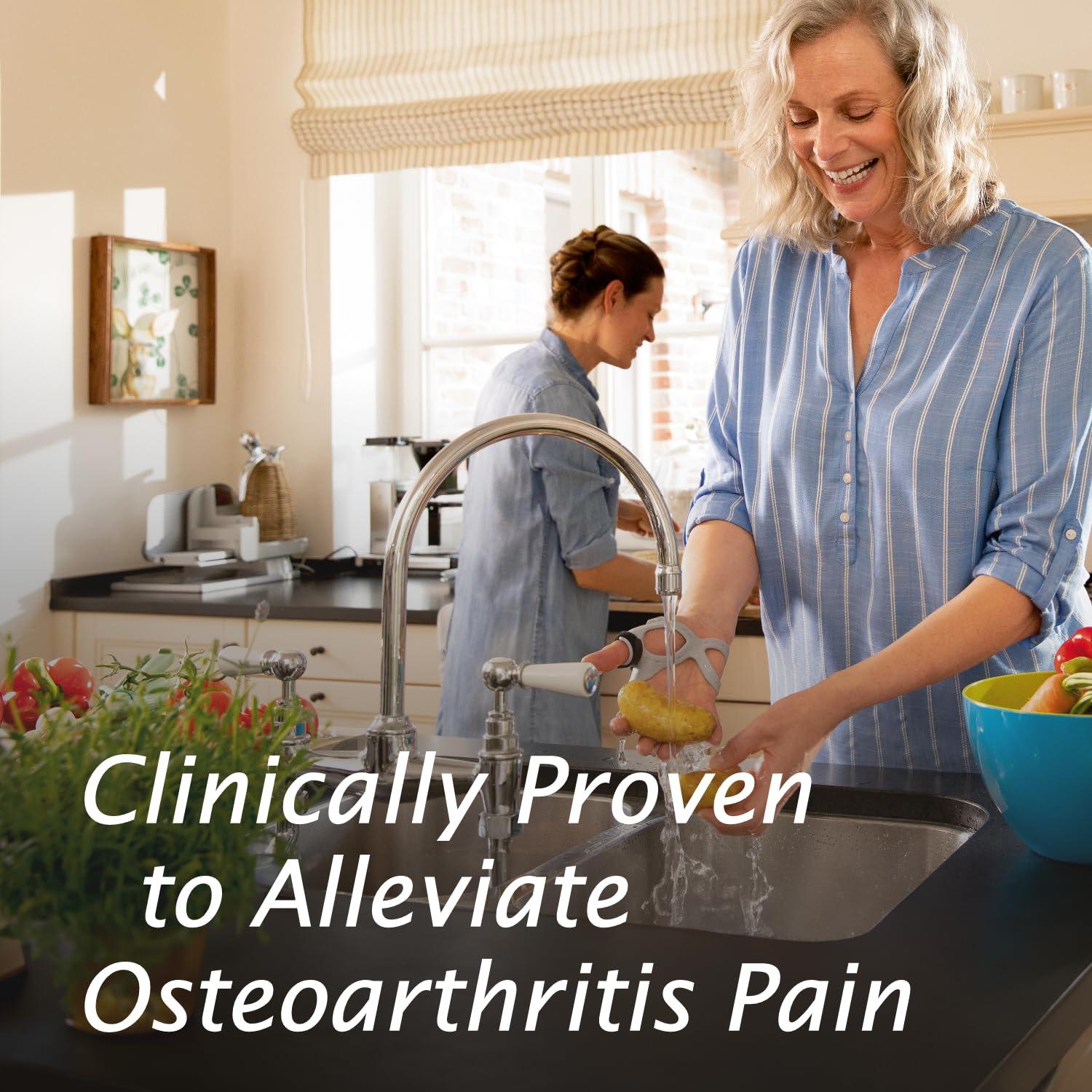 Actimove Actimove Professional Line Rhizo Forte Thumb Orthosis Thumb Brace for Osteoarthritis, Skiers Thumb, Rheumatoid Arthritis, Sprains Patented Design Right Hand Black, Small