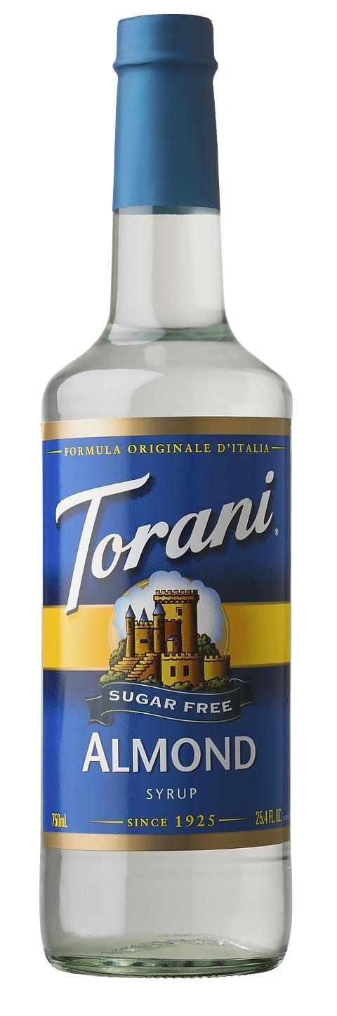 Torani Torani Sugar Free Almond Syrup, 25.4 oz (Single Unit)