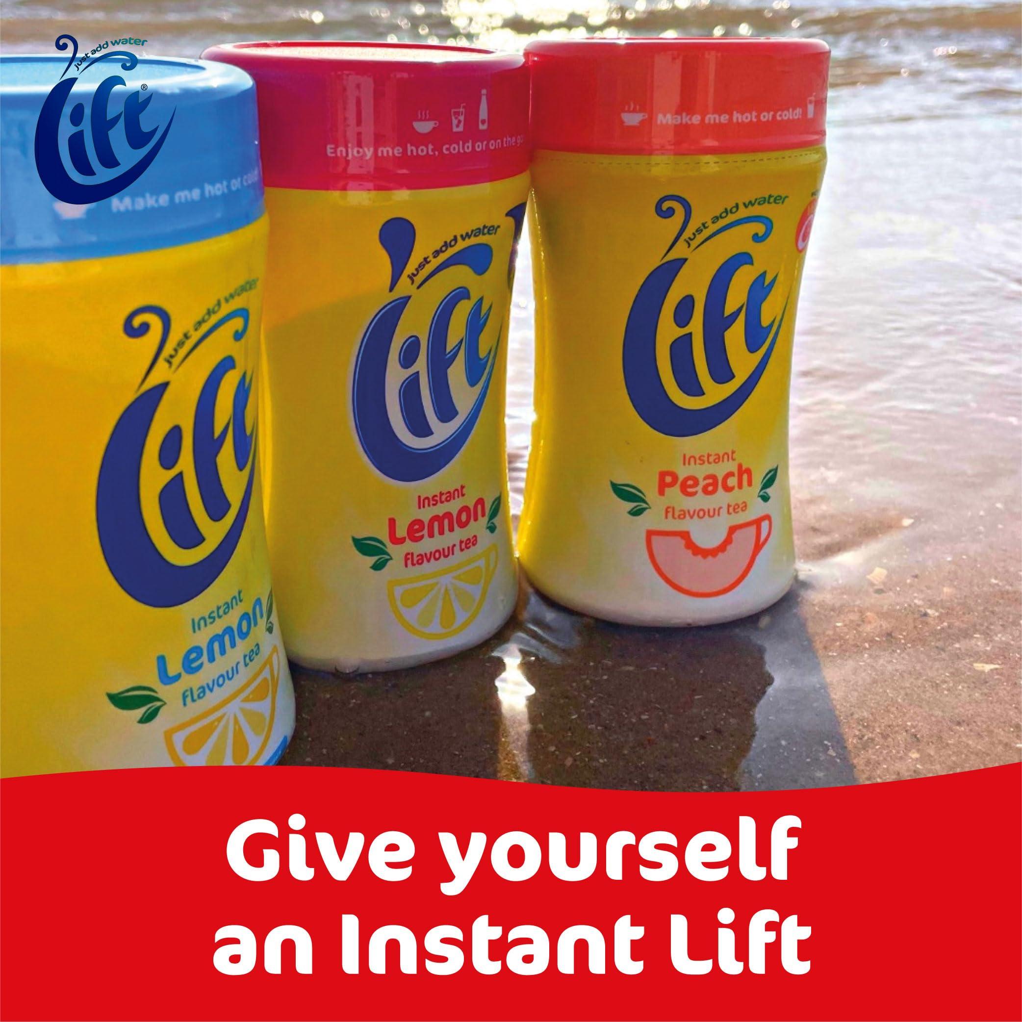 Lift Instant Lemon Flavour Tea Original Lift Instant Lemon Flavour Tea Imported From The UK England Give Yourself An Instant Lift With The Tangy Refreshment Of A Delicious Lemon Flavour Tea Drink It Hot Or Cold For A Unique Taste