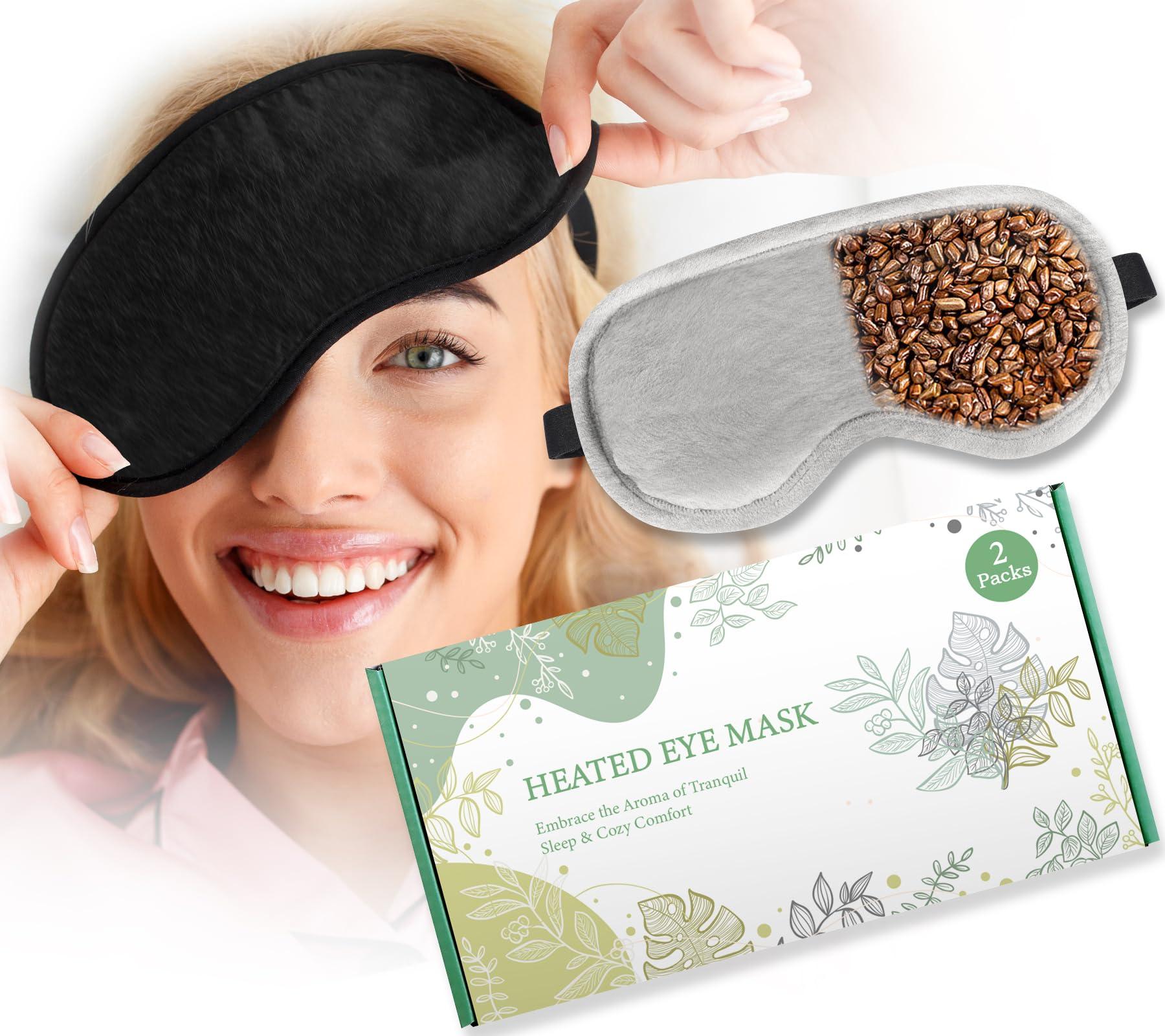 MUSICOZY MUSICOZY Heated Eye Mask Bluetooth 5.2 Headband Sports Sleep Headband Headphones, Wireless Music Sleeping Headphones Sleep Eye Mask Earbuds for Workout Running Insomnia Travel Yoga Cool Gadgets