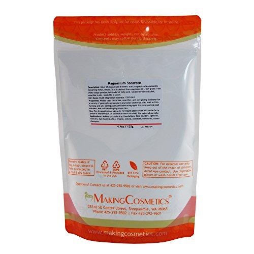 MakingCosmetics MakingCosmetics - Magnesium Stearate - 4.4oz / 125g - Cosmetic Ingredient