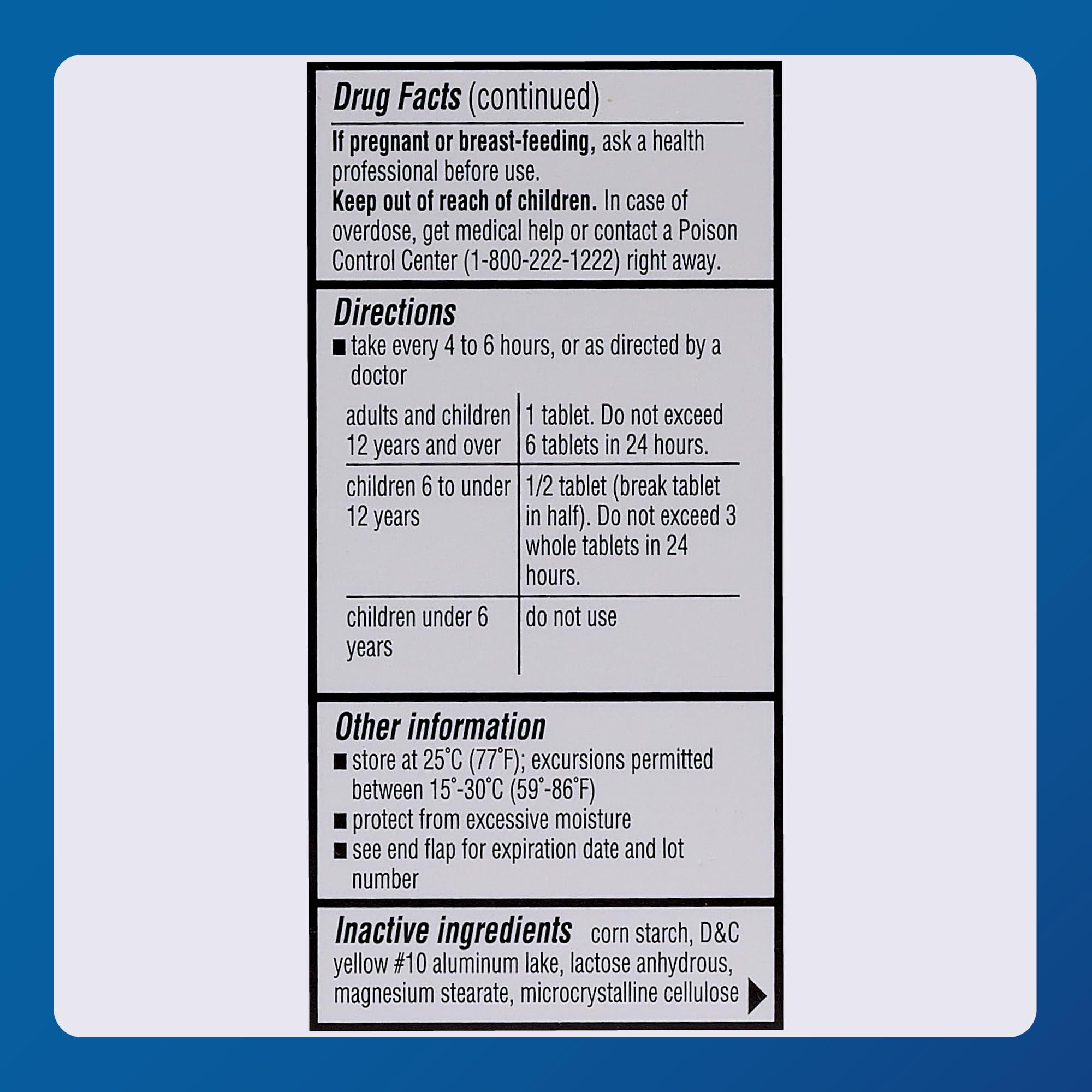 MAJOR Major Chlorpheniramine 4 Mg Tabs - Chlorpheniramine Maleate 4-Hour Allergy Medicine Tablets - Antihistamine for Sneezing, Itchy and Watery Eyes, Itchy Throat, Runny Nose - 100 Tablets per Bottle