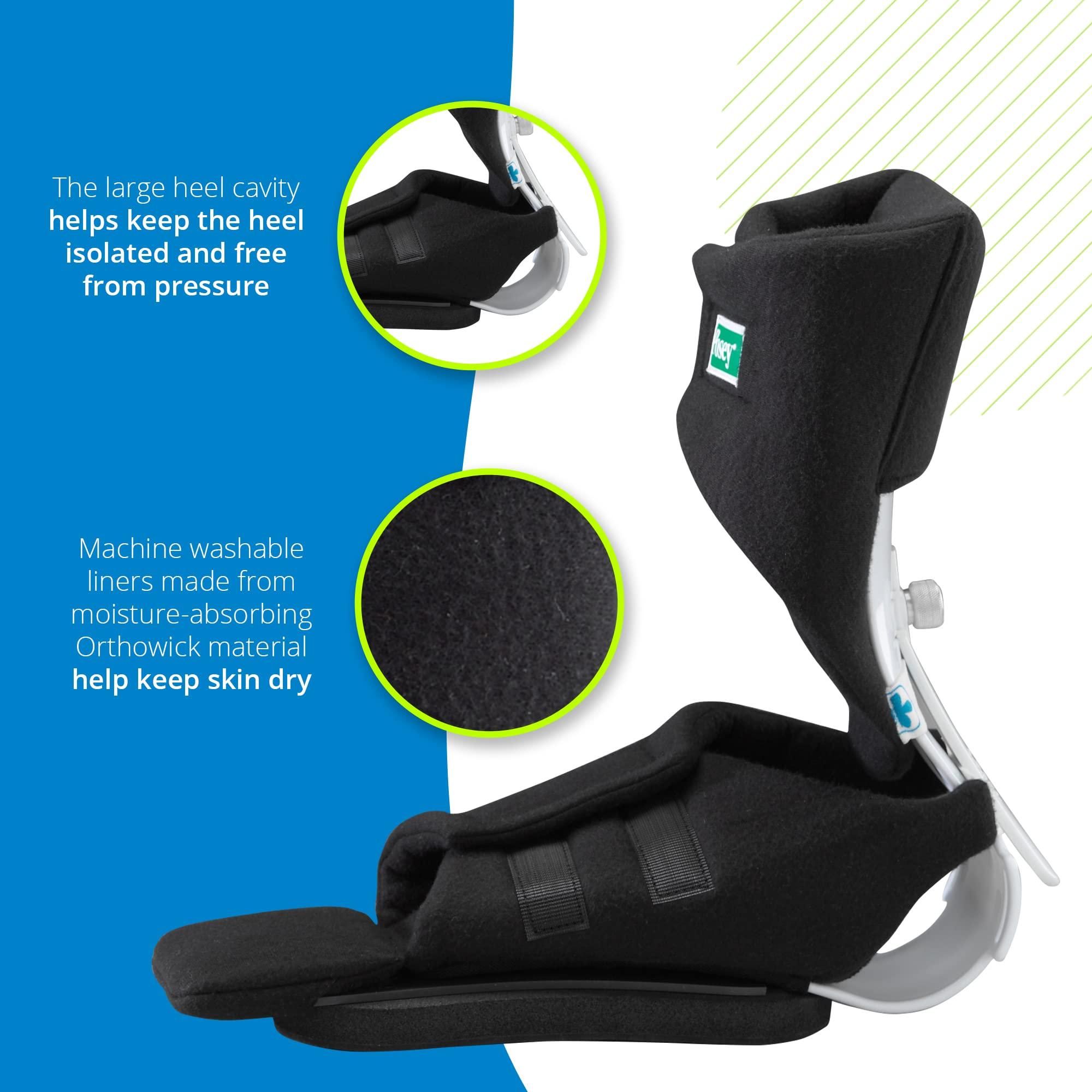 Posey Posey 6148ML Deluxe Podus Boot With Ambulation Sole, Medium, Large, Black