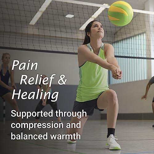 Actimove Actimove Sports Edition Ankle Support Elastic Wrap Around For Pain Management For Sprained, Swollen or Weak Ankles Left/Right Wear Black, Large