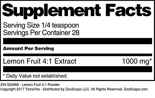 TerraVita Lemon Fruit 4:1 Powder (1 oz, ZIN: 520668)