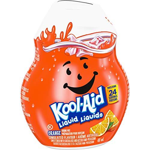 Kool-Aid Kool-Aid Orange Liquid Drink Mix, 48mL/1.6 fl.oz., {Imported from Canada}