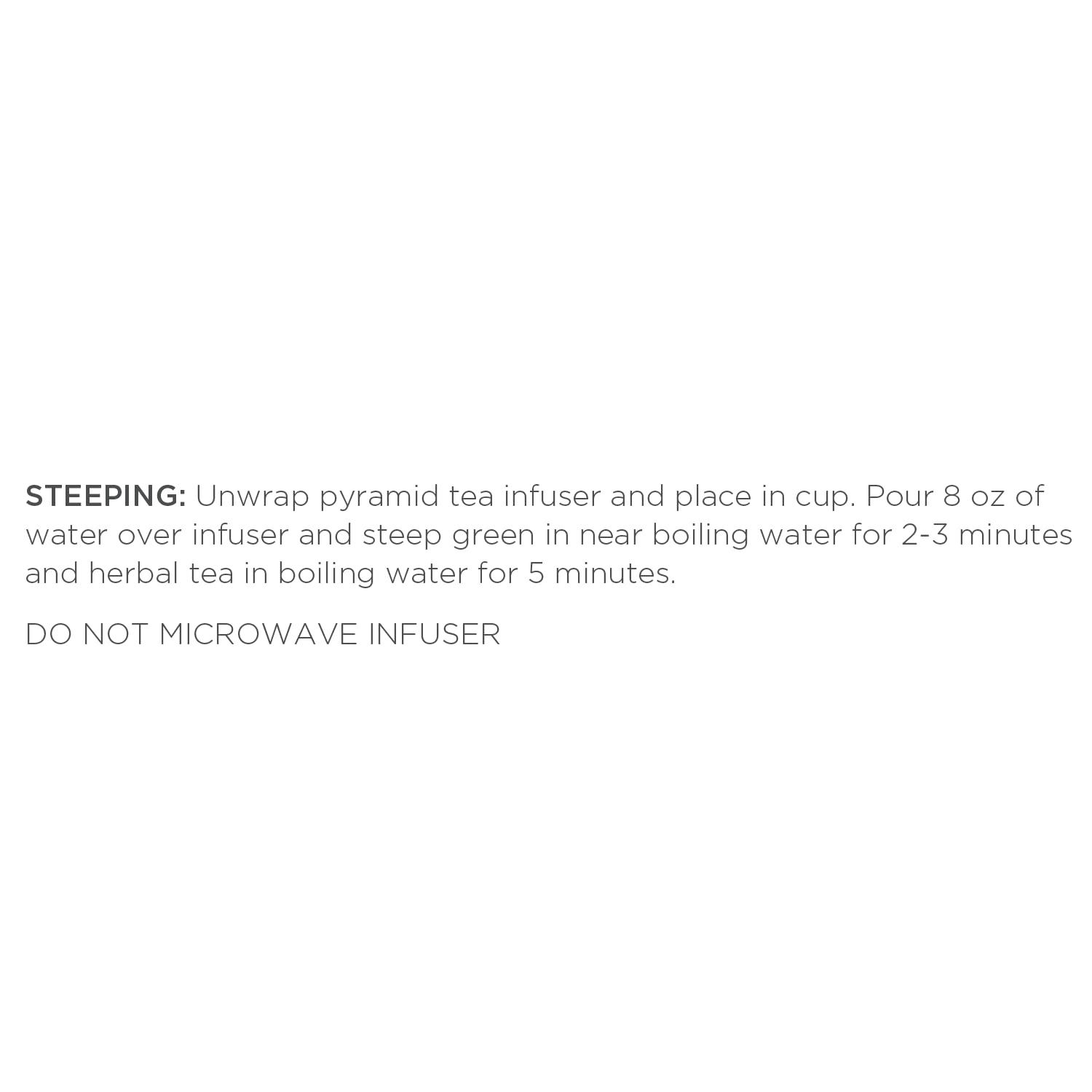 Tea Forte Tea Forte Wellbeing Gift Set, Tea Gift Box w Cafe Tea Cup, Tea Tray & Sampler of 10 Tea Pyramid Infusers