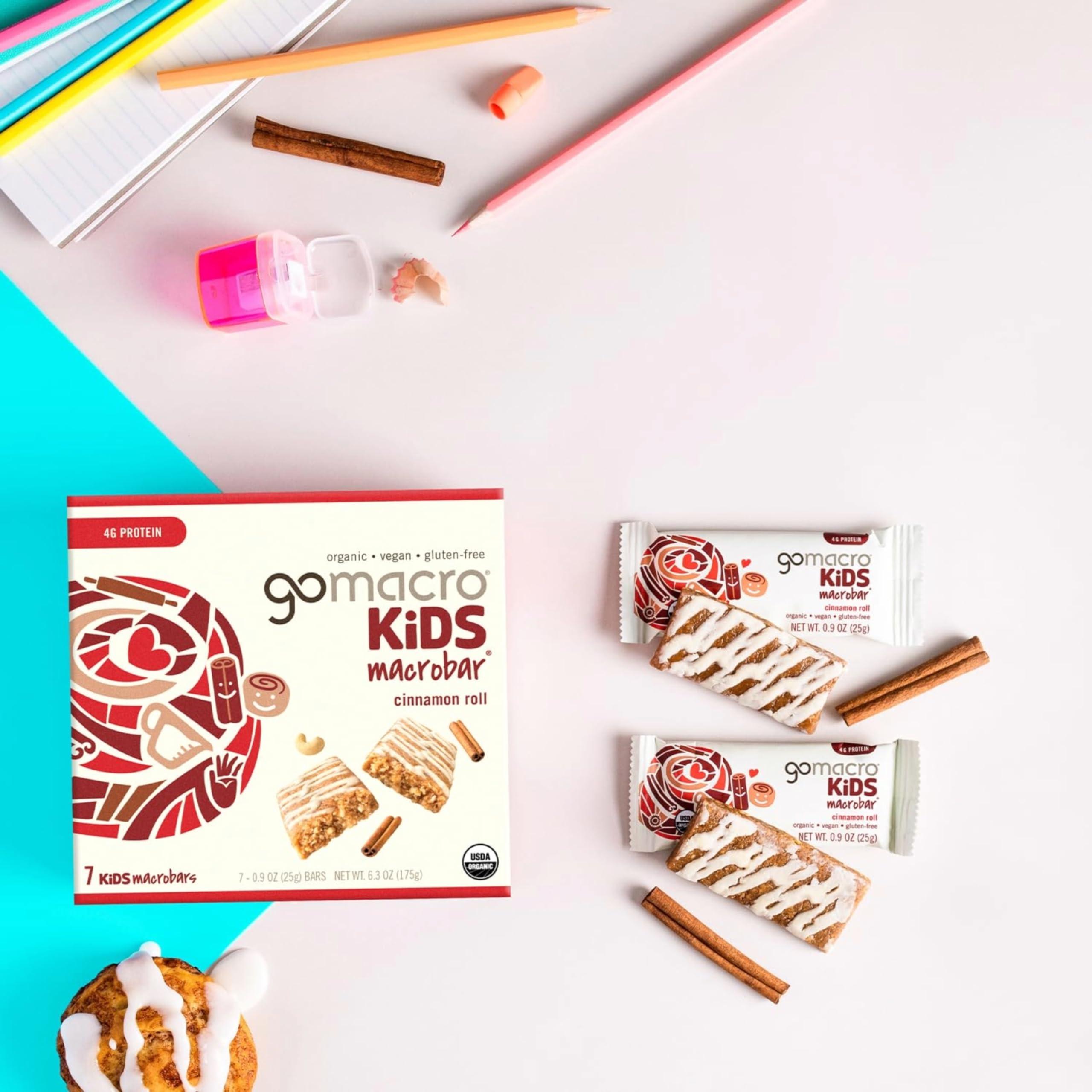 GoMacro GoMacro Kids MacroBar – 5 Flavor Assortment - (0.90 Ounce Bars, 28 Count)