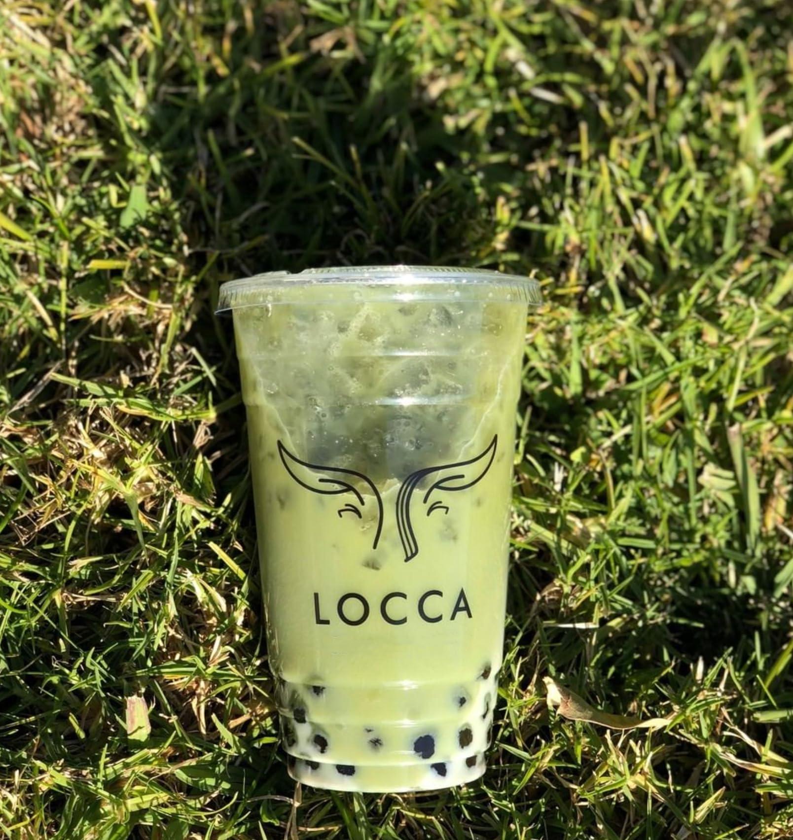 LOCCA Premium Matcha Kit with Matcha Powder and Tapioca Pearls | Matcha Set Bubble Tea Kit with Matcha Powder | Matcha Starter Kit for 8 Servings