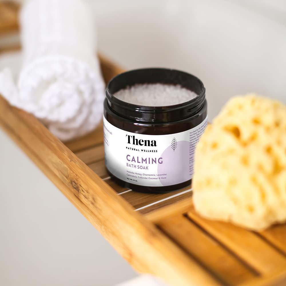 THENA Natural Wellness Thena H Salve & Calming Soak Natural Hemmoroid Treatment Gentle Soothing Self Care Men & Women