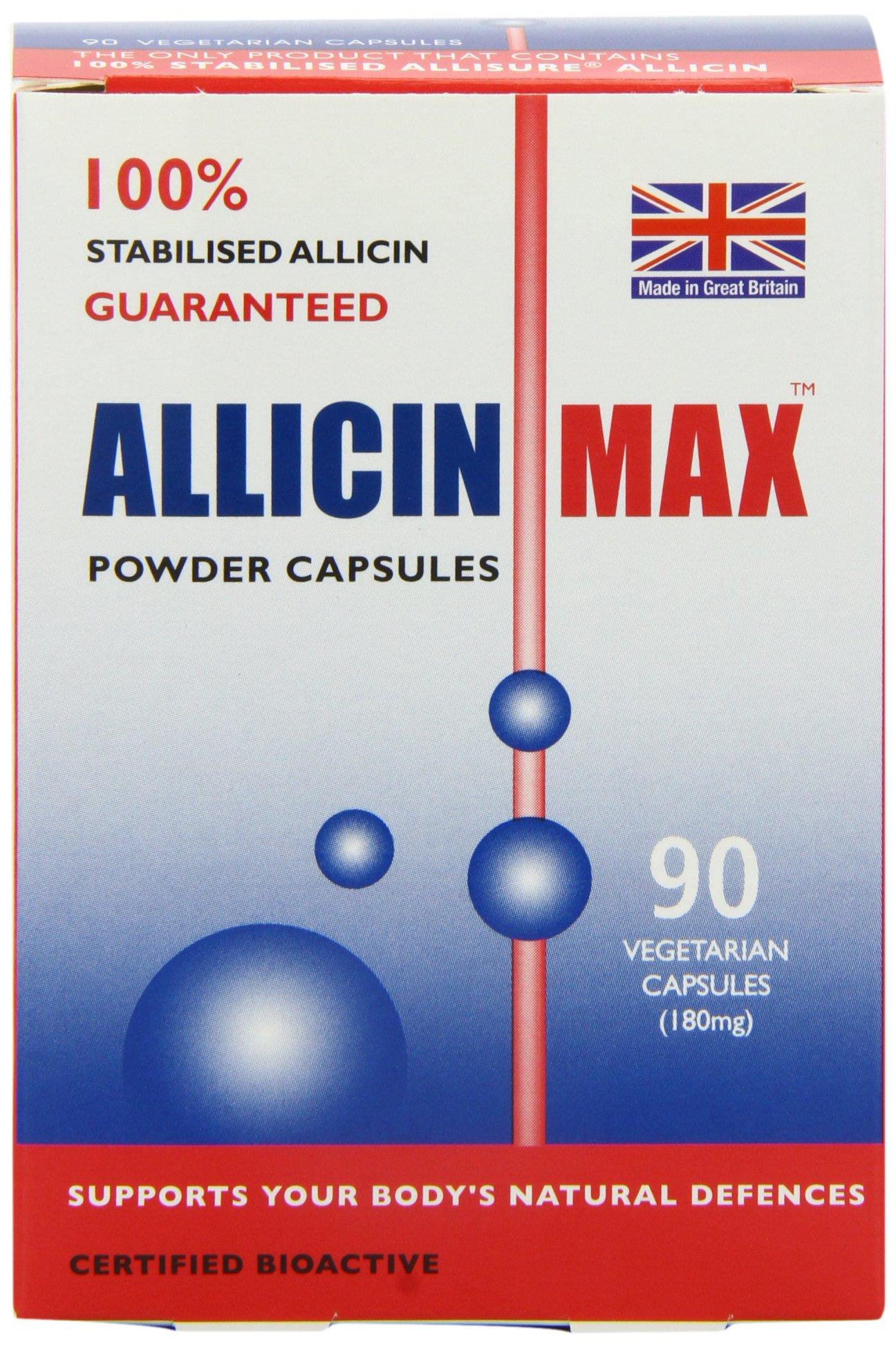 ALLICINMAX Allicin Max 100% Pure Allicin 30 veg caps