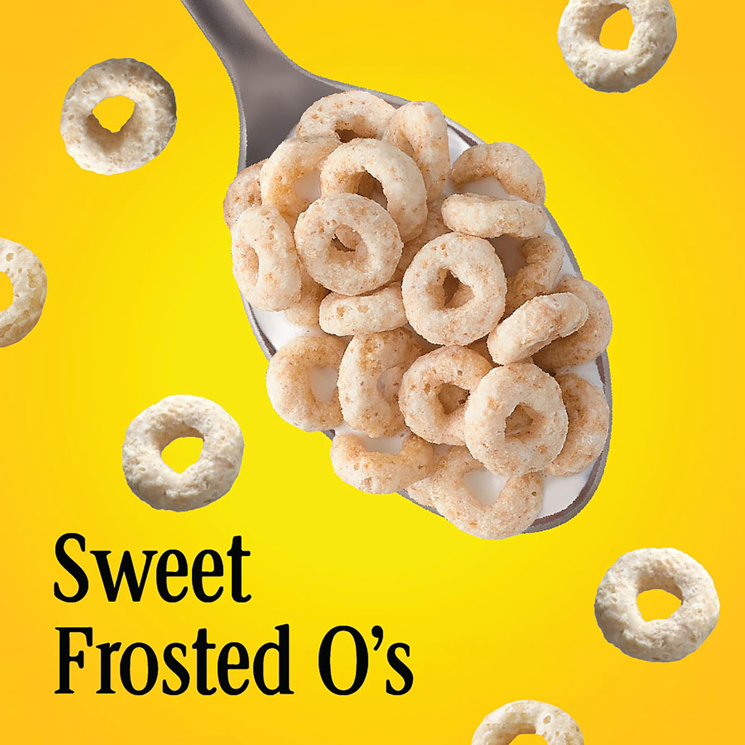 Cheerios Frosted Cheerios, Heart Healthy Cereal, Large Size, 13.5 OZ