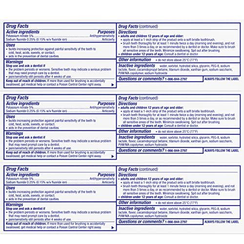 Sensodyne Sensodyne Pronamel Intensive Enamel Repair Toothpaste for Sensitive Teeth, to Reharden and Strengthen Enamel, Extra Fresh - 3.4 Ounces (Pack of 3)