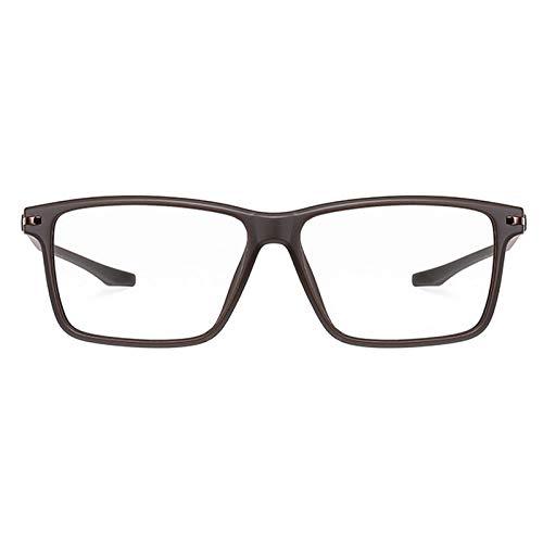 COTIA COTIA Reading Glasses for Mens,Transition Photochromic Dark Gray Sunglasses,TR90 Square Frame with Matte Texture (tea, 0)