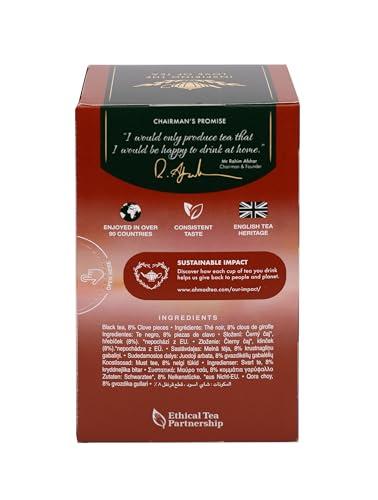 Ahmad Tea Ahmad Tea Black Tea, Clove Teabags, 20 ct (Pack of 1) - Caffeinated & Sugar-Free