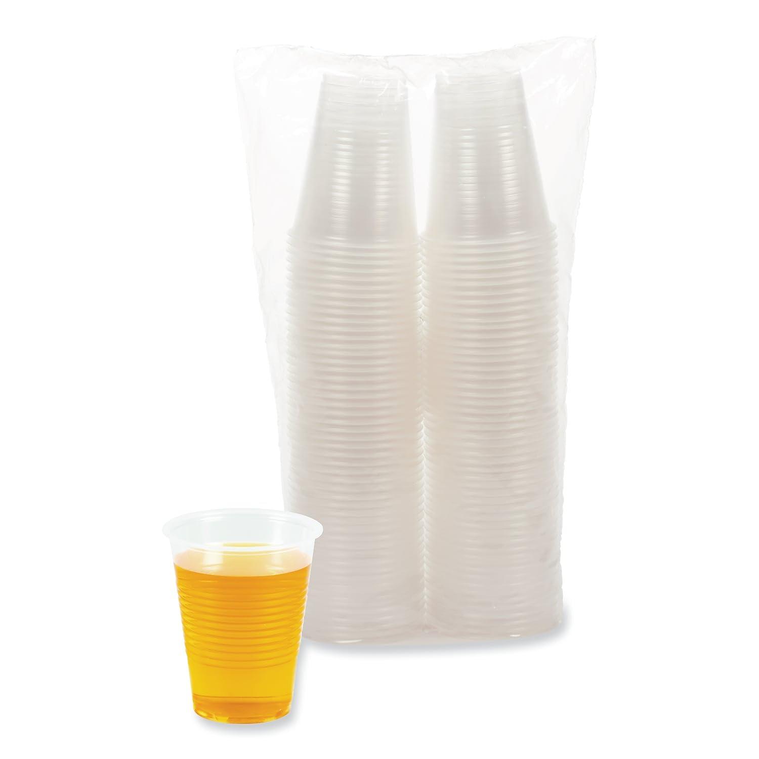 Boardwalk Boardwalk BWKTRANSCUP10PK - Translucent Plastic Cold Cups