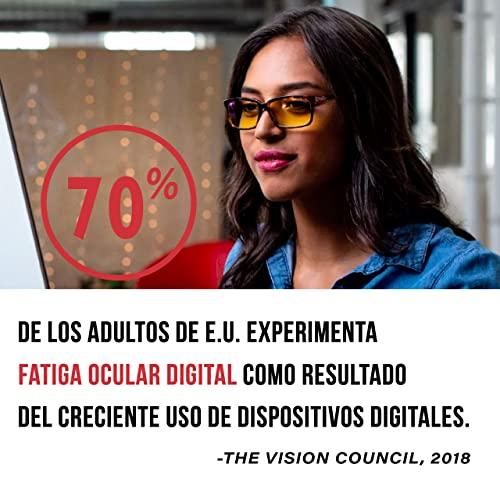 Gunnar Blue Light Glasses | Pendleton Slate/Amber by GUNNAR | Patented 65% Blue Light Protection, 100% UV Light, Anti-Reflective, Protect & Reduce Eye Strain & Dryness